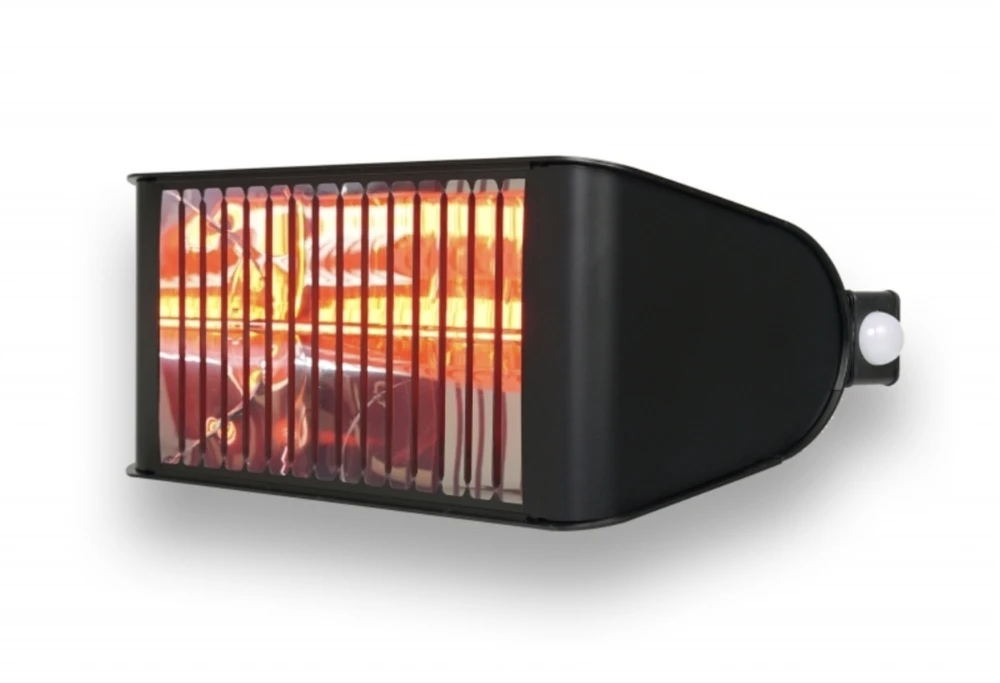 תנור חימום אינפרא אדום + שלט | דגם premium 2500W | שחור מט - תליה