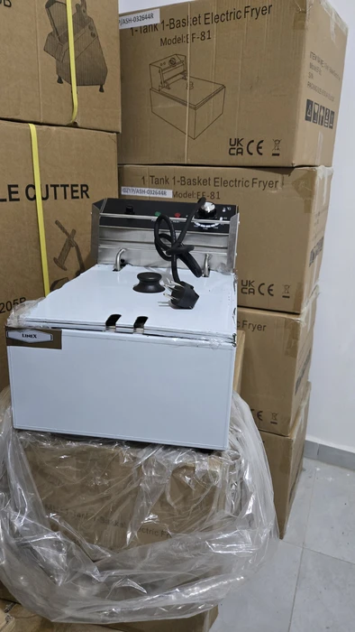 ציפסר חשמלי דלפקי 8 ליטר