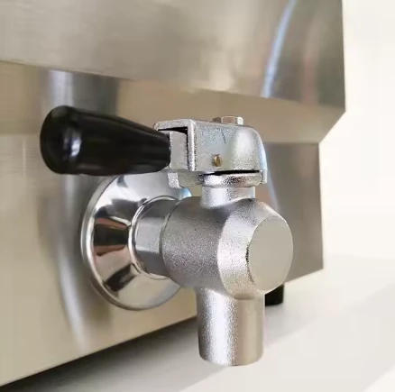 ציפסר חשמלי חד פאזי דלפקי 13 ליטר 3000W עוצמתי במיוחד + ברז