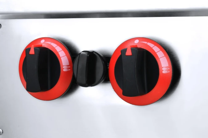 כיריים גז דלפקי מקצועיים 4 ראשים