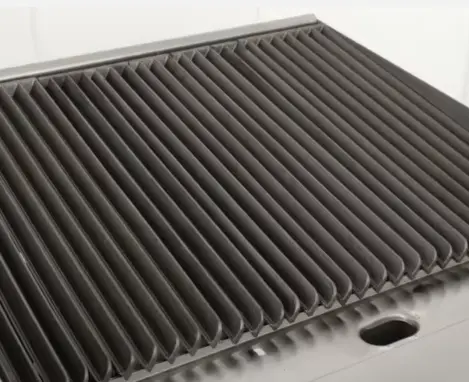 גריל גז תעשייתי דלפקי עם אבני לבה רוחב 90 ס”מ