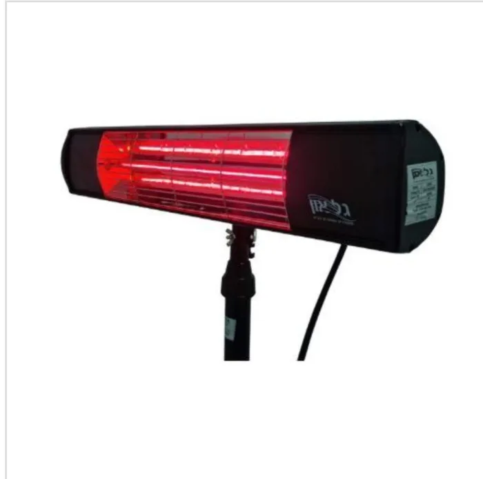 תנמור חימום מקרן חימום אינפרא-אדום מקצועי 2000W – שחור - דגם sun