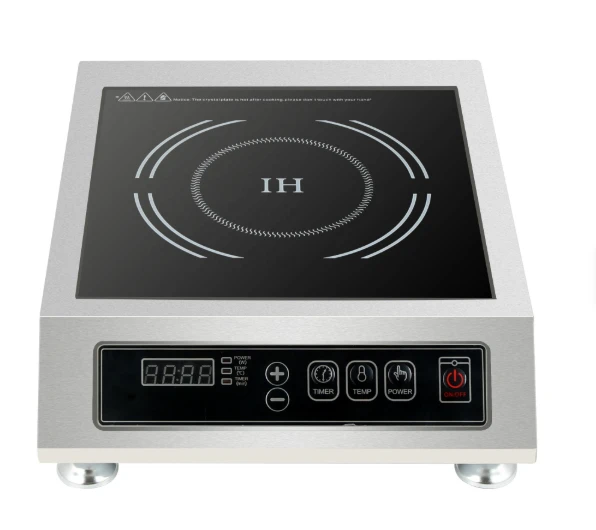 כיריים אינדוקציה חשמלית חד פאזי 3,500W תעשייתית