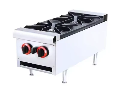 כיריים גז דלפקי מקצועיים 2 ראשים