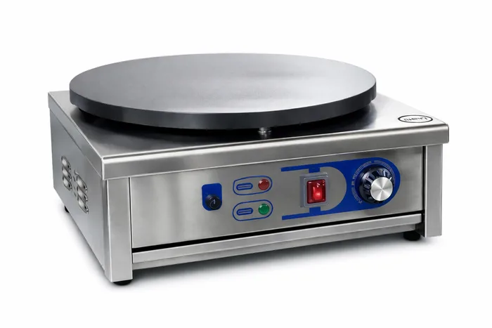 מכשיר קרפ צרפתי מקצועית – משטח עגול מקומר