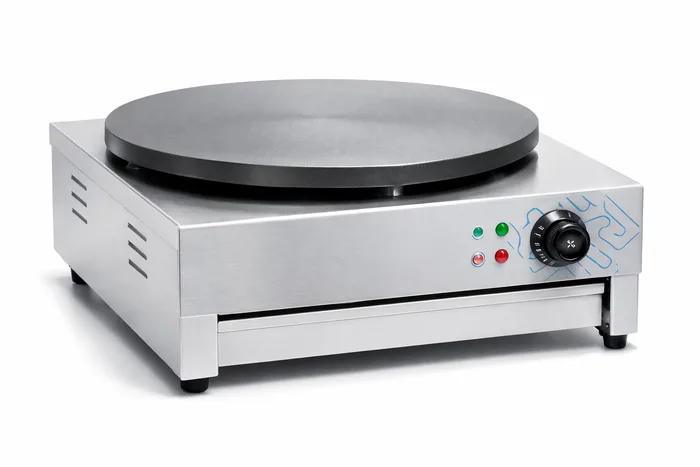 מכשיר קרפ צרפתי מקצועית – משטח עגול חלק