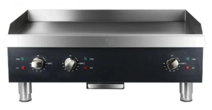 פלנצה 90/60 תעשייתית תלת פאזי משטח כרום ניקל Heavy-Duty 12KW